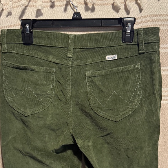 Wrangler Forest Green Women's Flare Jeans - Picture 5 of 7